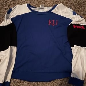 PINK Long Sleeve Slightly Cropped